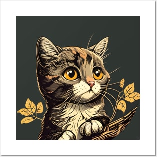 Funny Cat Kitten Kitty Lover - Love Cats Posters and Art